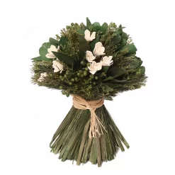 Sonoma Goods For Life® Dried White Floral & Greenery Stack