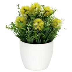 Sonoma Goods For Life® Artificial Yellow Botanicals In Ceramic Pot