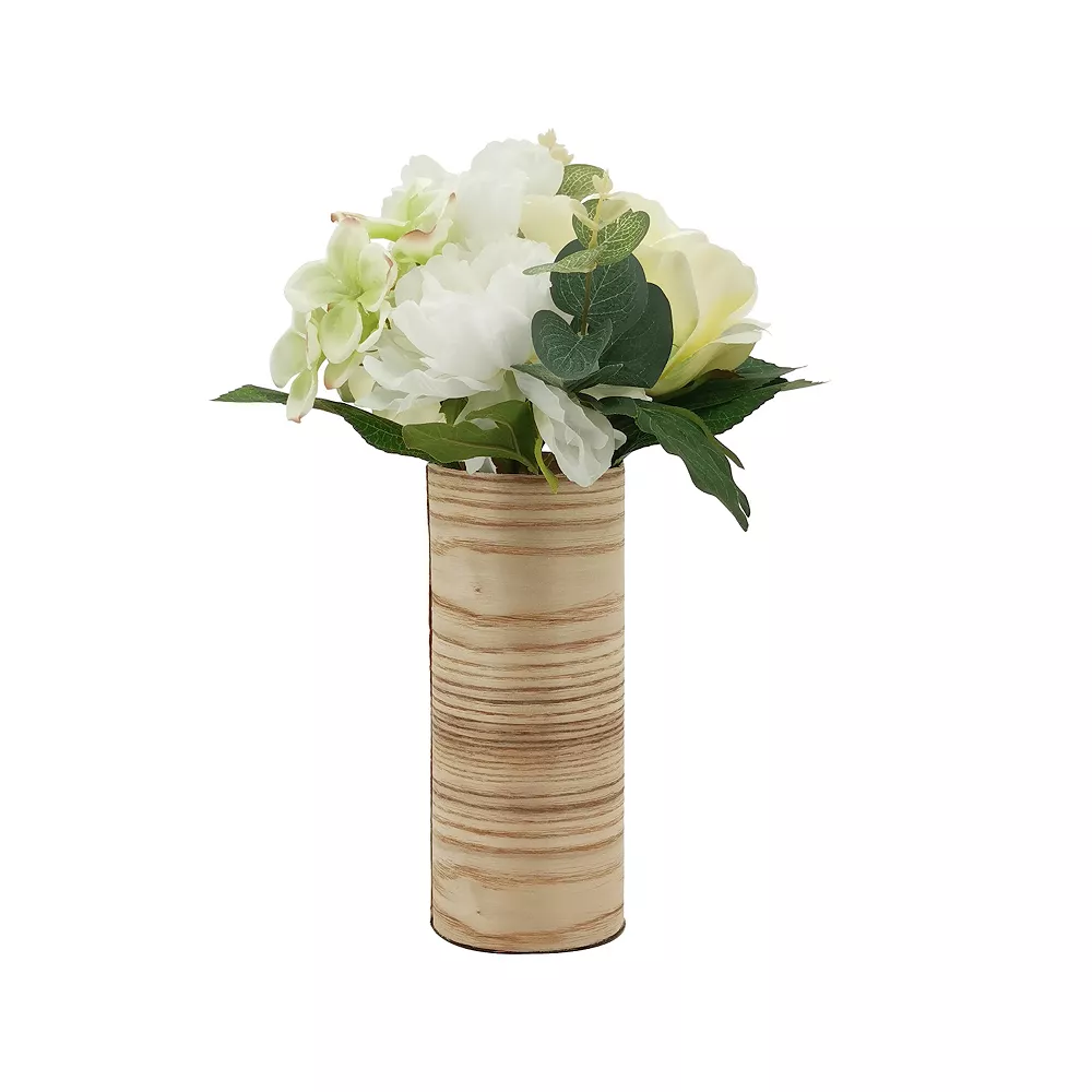 Sonoma Goods For Life® Artificial White Roses Table Decor - Image 3