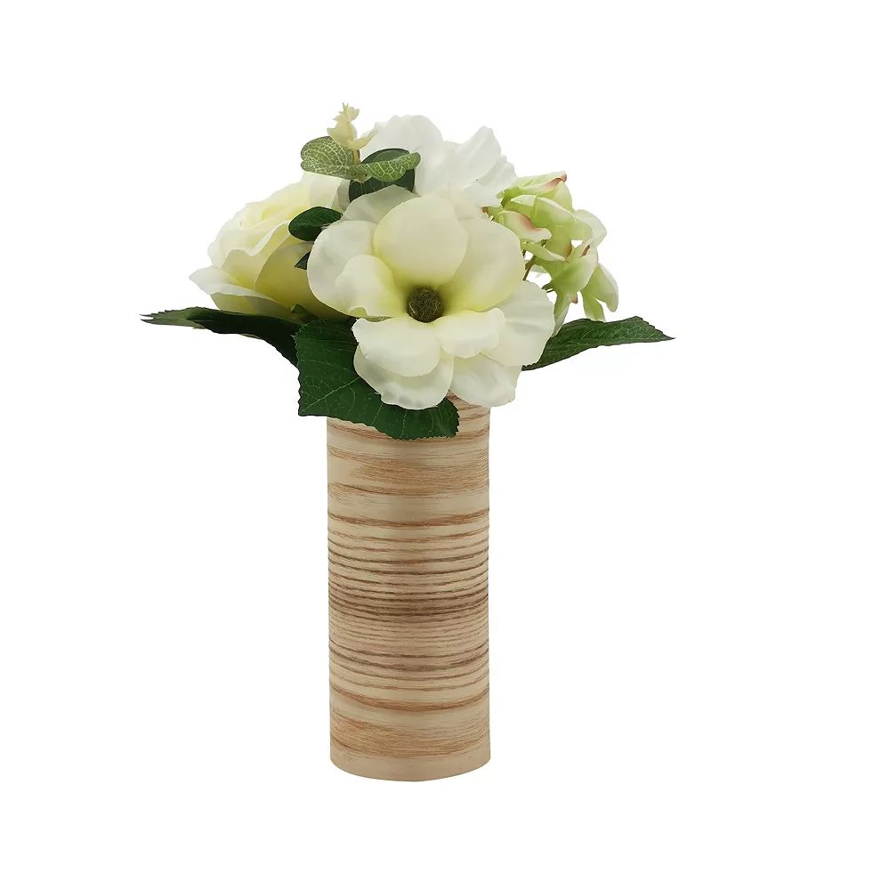 Sonoma Goods For Life® Artificial White Roses Table Decor - Image 4
