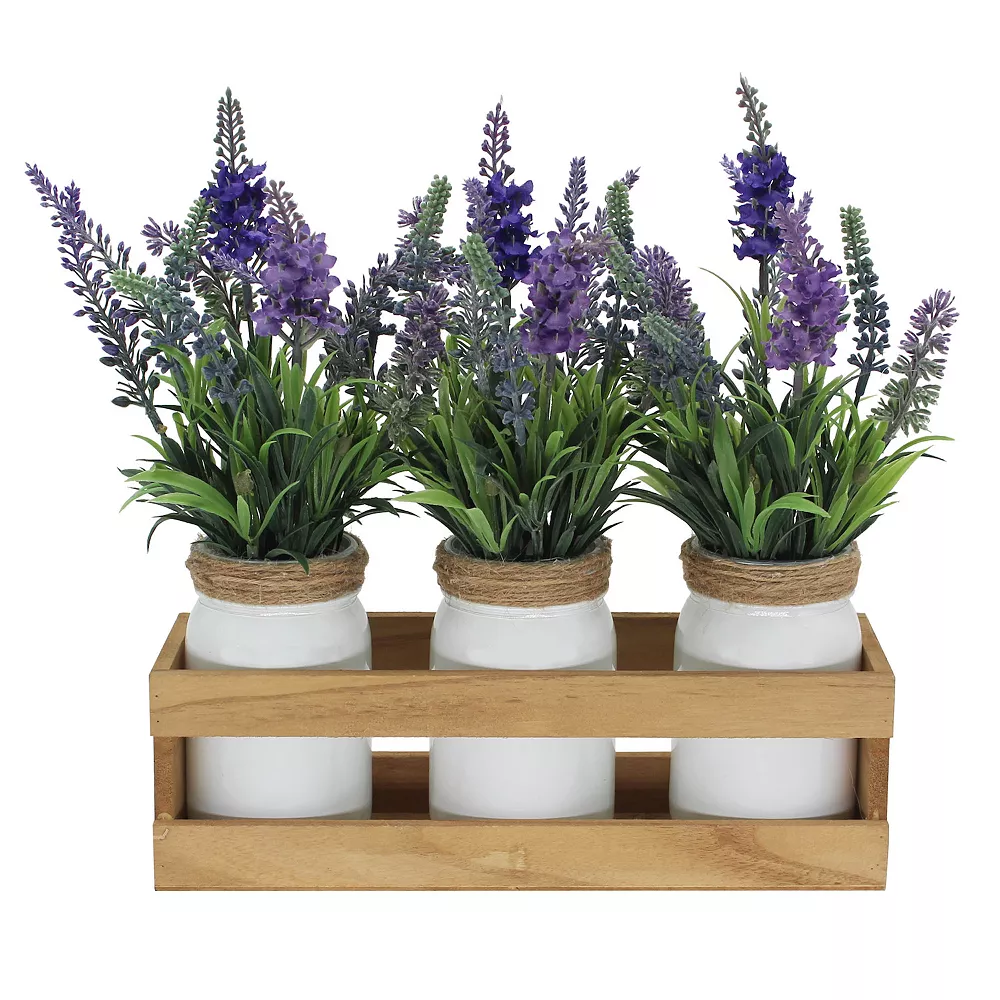 Sonoma Goods For Life® Artificial Lavender Mason Jar Table Decor