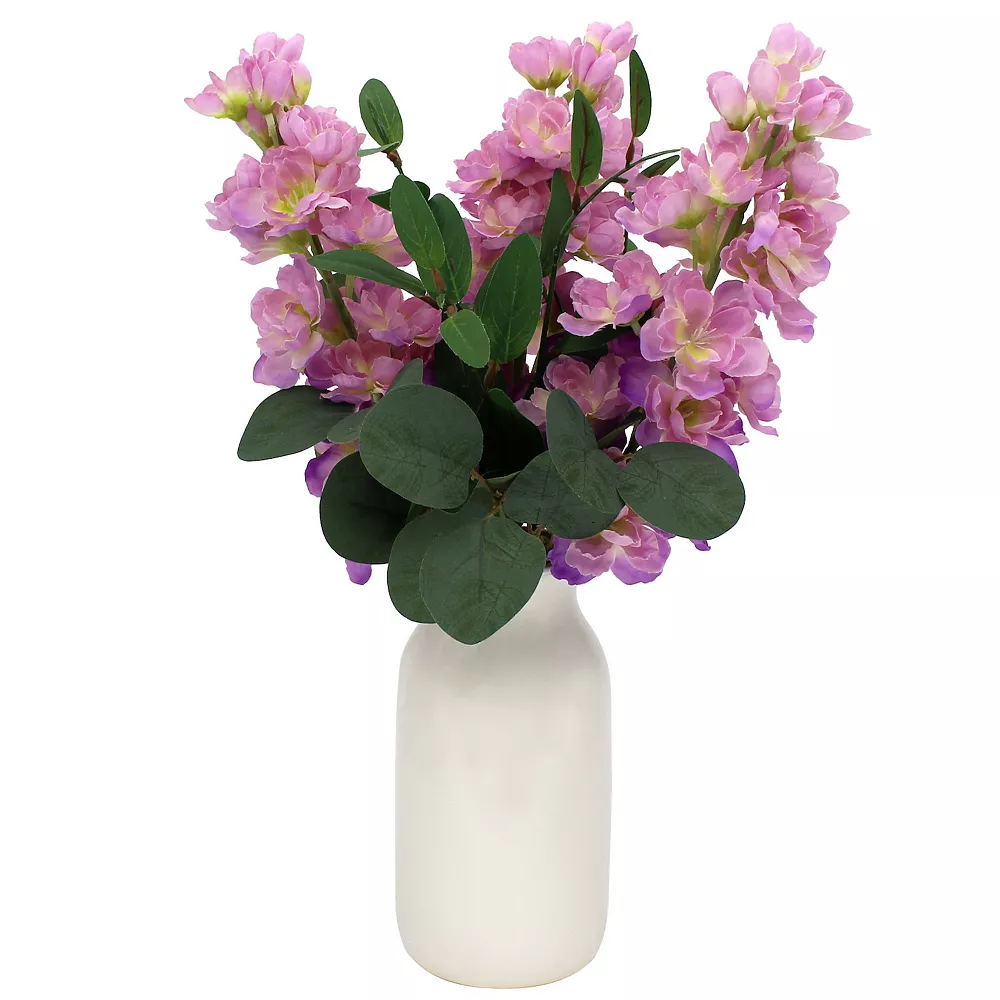 Sonoma Goods For Life® Artificial Delphinium Vase Table Decor - Image 2