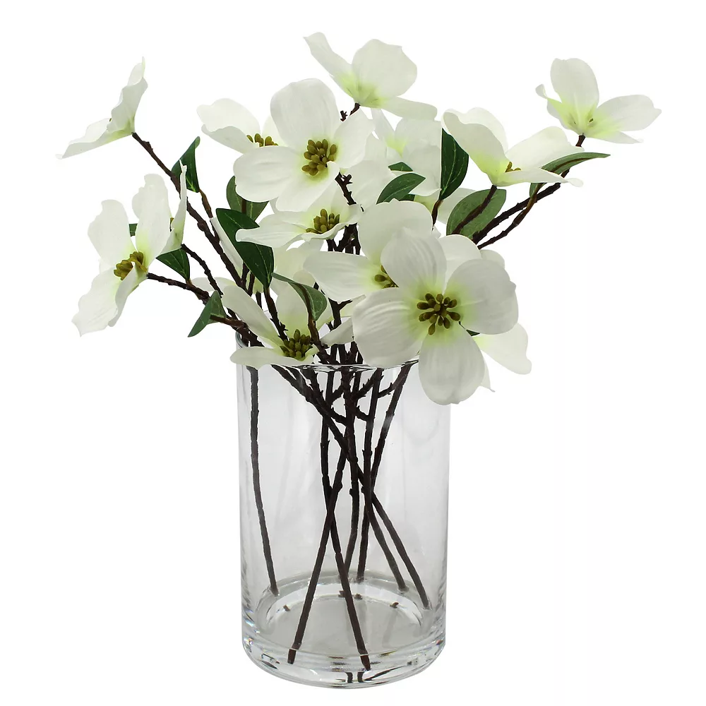 Sonoma Goods For Life® Artificial White Floral Arrangement Vase Table Decor - Image 2