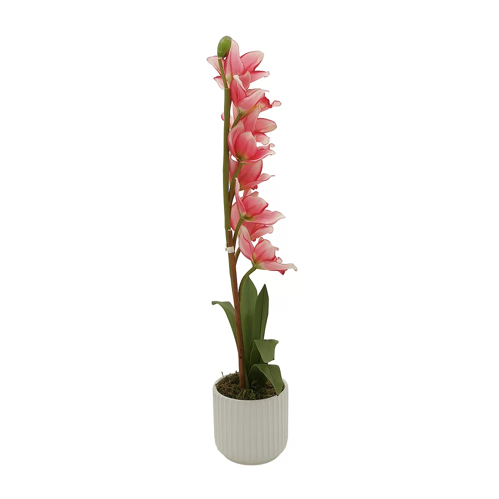 Sonoma Goods For Life® Artificial Pink Lily Plant Table Decor - Image 2