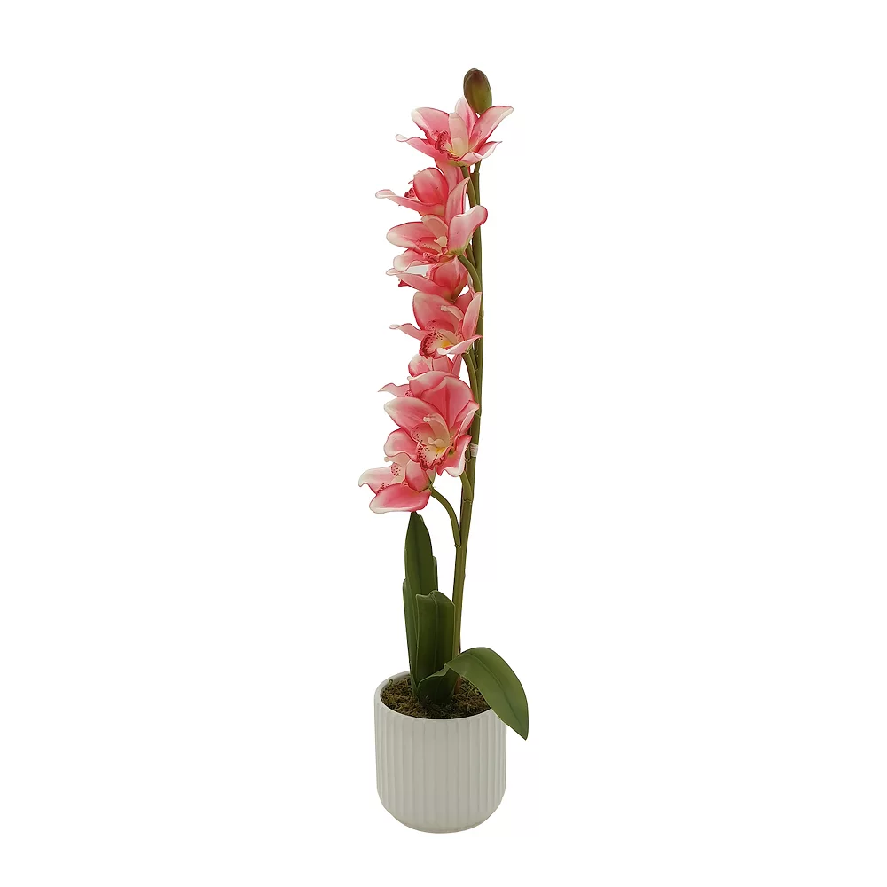 Sonoma Goods For Life® Artificial Pink Lily Plant Table Decor - Image 3