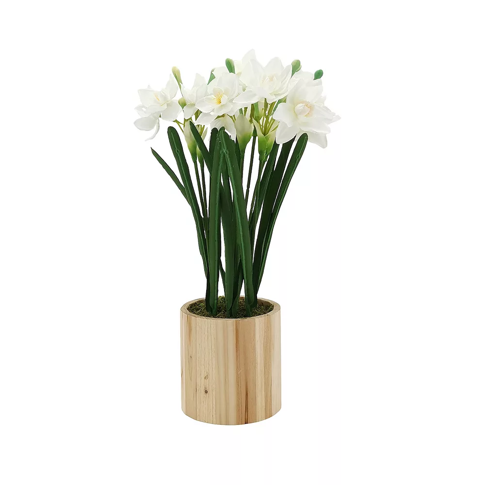 Sonoma Goods For Life® Artificial White Daffodils Plant Table Decor