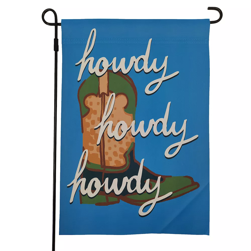 Sonoma Goods For Life® Howdy Howdy Howdy Garden Flag