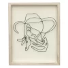 Sonoma Goods For Life® Wire Cowgirl Framed Wall Art