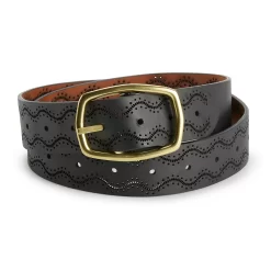 Women's Sonoma Goods For Life® Perforated Texture Reversible Belt