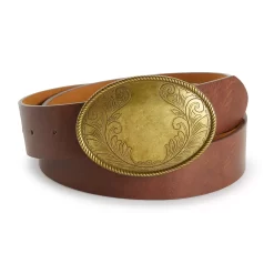 Women's Sonoma Goods For Life® Belt With Gold Tone Embellished Buckle