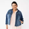 Plus Size Sonoma Goods For Life® Premium Denim Jacket