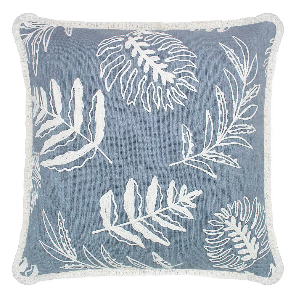 Sonoma Goods For Life® Blue Palm Ultimate Feather Fill Throw Pillow