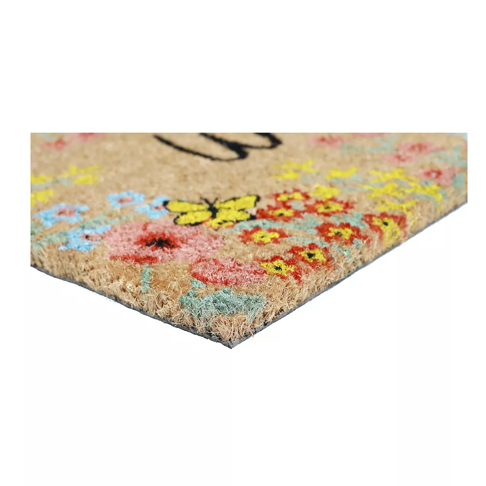 Sonoma Goods For Life® Coir Floral Welcome Mat - Image 3