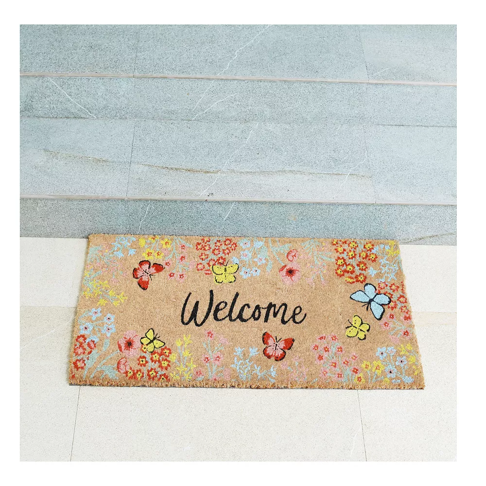 Sonoma Goods For Life® Coir Floral Welcome Mat - Image 5