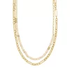 Sonoma Goods For Life® Gold Tone Neutral Beads Multi Chain Layered Necklace