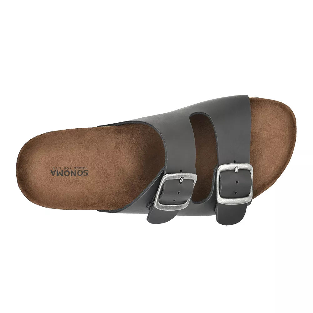 Sonoma Goods For Life® Artwork Women's Leather Sandals - Image 4