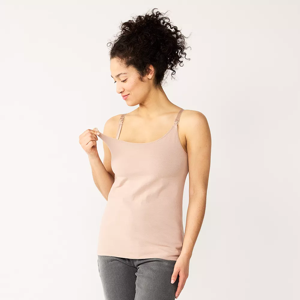 Maternity Sonoma Goods For Life® Nursing Shelf Cami - Image 3